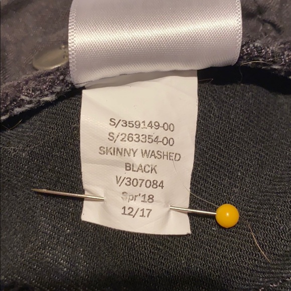 Men's Gap Black Skinny Jeans - Picture 3 of 4